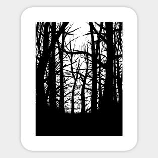 Forest of the Damned (positive) Sticker
